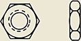 Hexagon Machine Screw Nuts